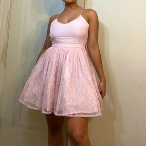 Pink Flare Tutu Dress